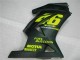 08-12 Schwarz Gelb 46 Kawasaki EX250 Motorrad Verkleidung 08-12 Schwarz Gelb 46 Kawasaki EX250 Motorrad Verkleidung