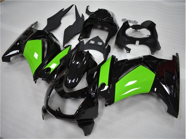 08-12 Schwarz Grün Kawasaki EX250 Motorrad Verkleidung 08-12 Schwarz Grün Kawasaki EX250 Motorrad Verkleidung