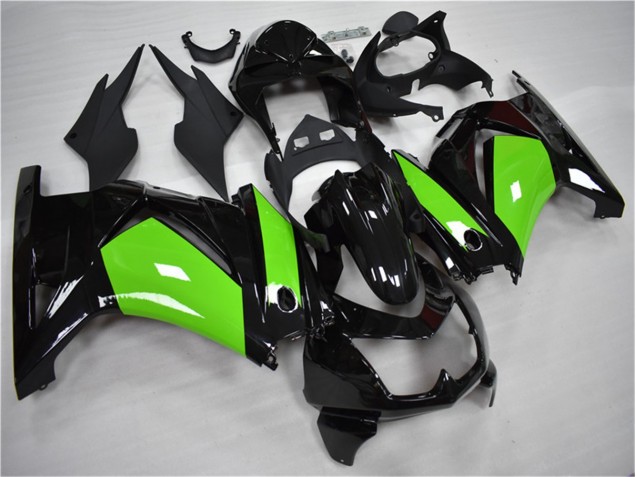 08-12 Schwarz Grün Kawasaki EX250 Motorrad Verkleidung 08-12 Schwarz Grün Kawasaki EX250 Motorrad Verkleidung
