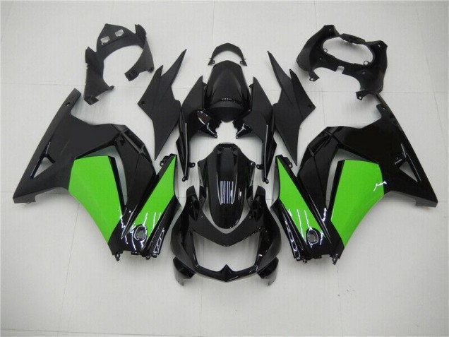08-12 Schwarz Grün Kawasaki EX250 Motorrad Verkleidung 08-12 Schwarz Grün Kawasaki EX250 Motorrad Verkleidung