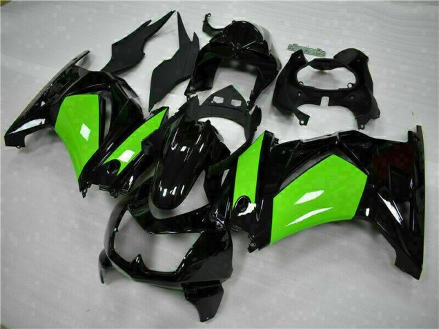 08-12 Schwarz Grün Kawasaki EX250 Motorrad Verkleidungen 08-12 Schwarz Grün Kawasaki EX250 Motorrad Verkleidungen