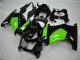 08-12 Schwarz Grün Kawasaki EX250 Motorrad Verkleidungen 08-12 Schwarz Grün Kawasaki EX250 Motorrad Verkleidungen