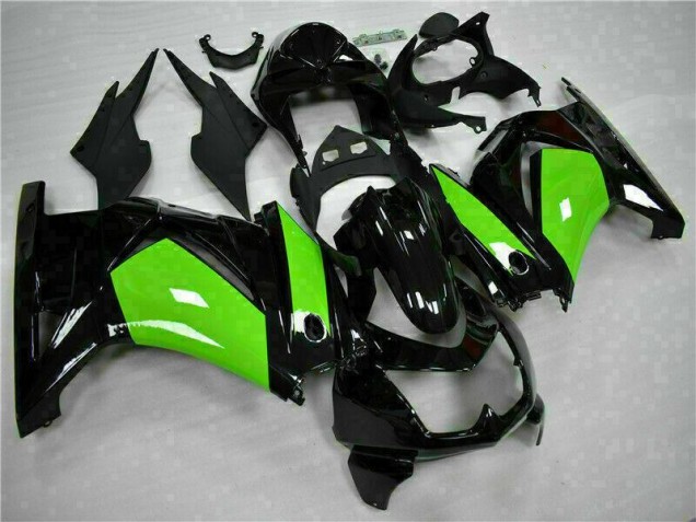 08-12 Schwarz Grün Kawasaki EX250 Motorrad Verkleidungen 08-12 Schwarz Grün Kawasaki EX250 Motorrad Verkleidungen