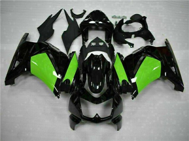 08-12 Schwarz Grün Kawasaki EX250 Motorrad Verkleidungen 08-12 Schwarz Grün Kawasaki EX250 Motorrad Verkleidungen