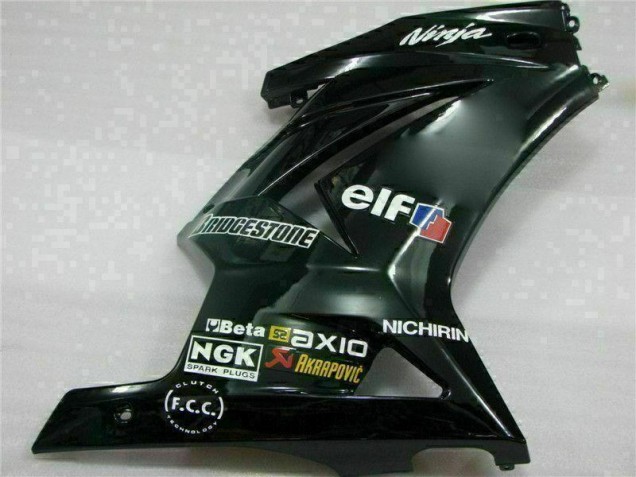 08-12 Schwarz Kawasaki EX250 Motorrad Verkleidung Komplett Sets 08-12 Schwarz Kawasaki EX250 Motorrad Verkleidung Komplett Sets
