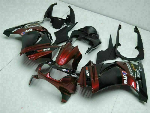 08-12 Schwarz Kawasaki EX250 Motorrad Verkleidungen 08-12 Schwarz Kawasaki EX250 Motorrad Verkleidungen