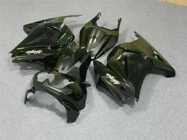 08-12 Schwarz Kawasaki EX250 Motorrad Vollverkleidung 08-12 Schwarz Kawasaki EX250 Motorrad Vollverkleidung