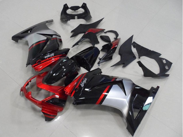 08-12 Schwarz Orange Kawasaki ZX250R Motorrad Verkleidung 08-12 Schwarz Orange Kawasaki ZX250R Motorrad Verkleidung