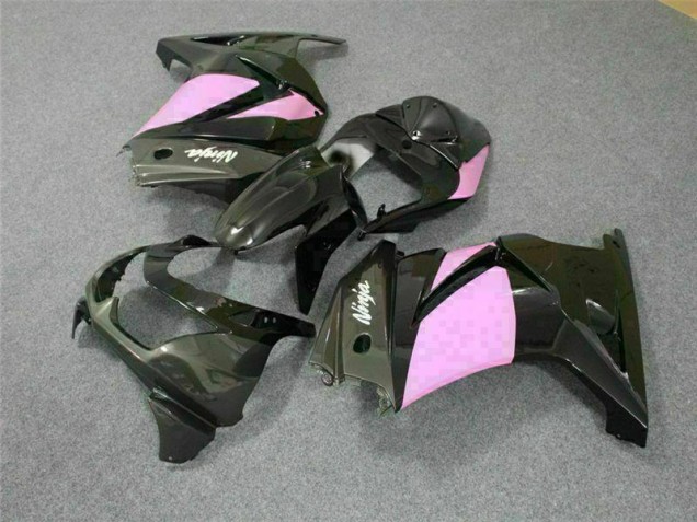 08-12 Schwarz Rosa Ninja Kawasaki EX250 Motorrad Verkleidung 08-12 Schwarz Rosa Ninja Kawasaki EX250 Motorrad Verkleidung