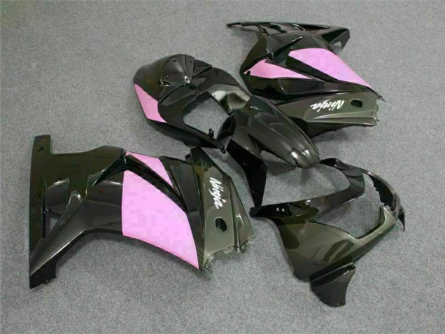 08-12 Schwarz Rosa Ninja Kawasaki EX250 Motorrad Verkleidung 08-12 Schwarz Rosa Ninja Kawasaki EX250 Motorrad Verkleidung