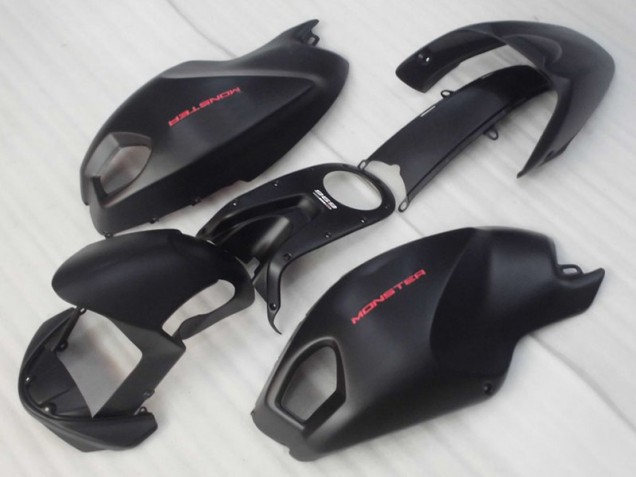 08-12 Schwarz Rot Monster Ducati Monster 696 Motorrad Verkleidung 08-12 Schwarz Rot Monster Ducati Monster 696 Motorrad Verkleidung