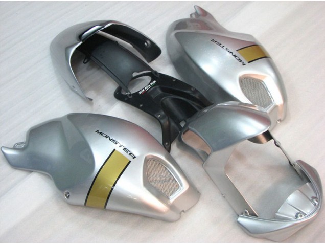 08-12 Schwarz Silber Monster Ducati Monster 696 Motorrad Verkleidung 08-12 Schwarz Silber Monster Ducati Monster 696 Motorrad Verkleidung