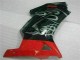 08-12 Schwarzer Roter Ninja Kawasaki EX250 Motorrad Verkleidung