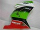 08-12 Weiß Grün Schwarz Ninja Kawasaki EX250 Motorrad Verkleidung 08-12 Weiß Grün Schwarz Ninja Kawasaki EX250 Motorrad Verkleidung