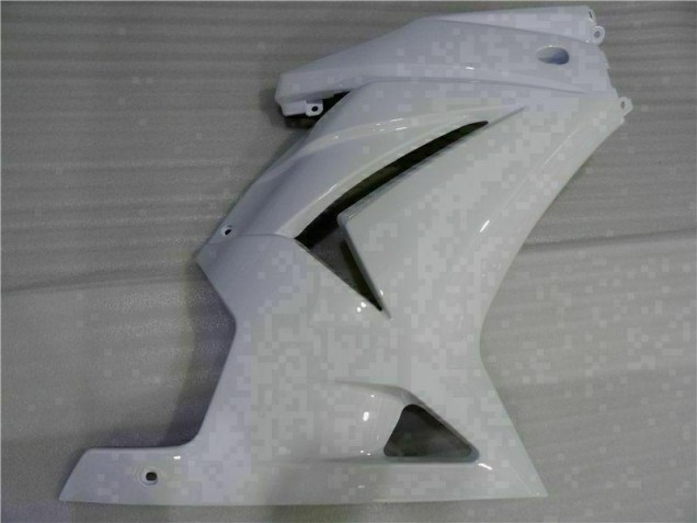 08-12 Weiß Kawasaki EX250 Motorrad Verkleidung