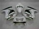 08-12 Weiß Schwarz Kawasaki EX250 Motorrad Verkleidung