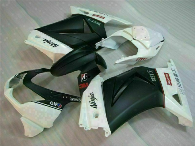 08-12 Weiß Schwarz Ninja 3M Kawasaki EX250 Motorrad Verkleidung