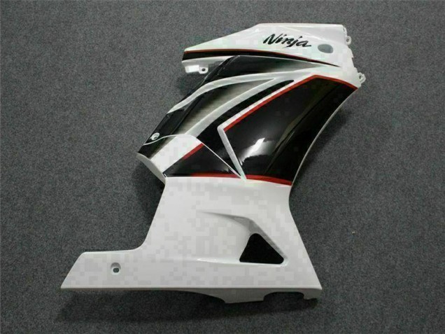 08-12 Weiß Schwarz Ninja Kawasaki EX250 Motorrad Verkleidungen 08-12 Weiß Schwarz Ninja Kawasaki EX250 Motorrad Verkleidungen
