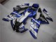 08-16 Blau Weiß FAAC Yamaha YZF R6 Motorrad Verkleidung