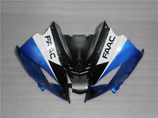 08-16 Blau Weiß FAAC Yamaha YZF R6 Motorrad Verkleidung