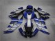 08-16 Blau Weiß FAAC Yamaha YZF R6 Motorrad Verkleidung