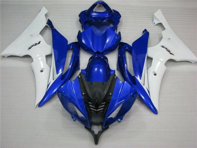 08-16 Blau Weiß Schwarz Yamaha YZF R6 Motorrad Verkleidung 08-16 Blau Weiß Schwarz Yamaha YZF R6 Motorrad Verkleidung