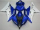08-16 Blau Weiß Schwarz Yamaha YZF R6 Motorrad Verkleidung 08-16 Blau Weiß Schwarz Yamaha YZF R6 Motorrad Verkleidung