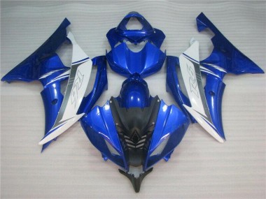 08-16 Blau Yamaha YZF R6 Motorrad Verkleidung