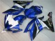 08-16 Blau Yamaha YZF R6 Motorrad Verkleidung & Plastik