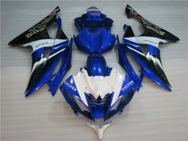 08-16 Blau Yamaha YZF R6 Motorrad Verkleidung & Plastik