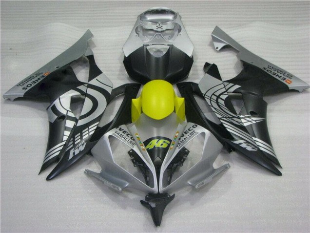08-16 Gelb Schwarz Silber Yamaha YZF R6 Motorrad Verkleidung 08-16 Gelb Schwarz Silber Yamaha YZF R6 Motorrad Verkleidung