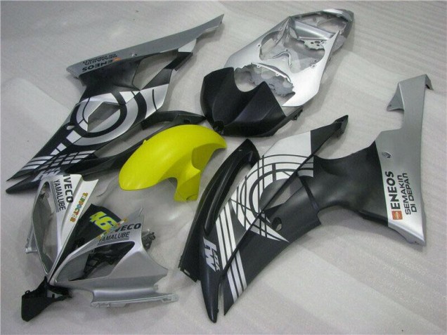 08-16 Gelb Schwarz Silber Yamaha YZF R6 Motorrad Verkleidung 08-16 Gelb Schwarz Silber Yamaha YZF R6 Motorrad Verkleidung