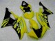 08-16 Gelb Schwarz Yamaha YZF R6 Motorrad Verkleidung
