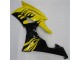 08-16 Gelb Schwarz Yamaha YZF R6 Motorrad Verkleidungen 08-16 Gelb Schwarz Yamaha YZF R6 Motorrad Verkleidungen