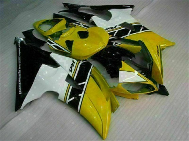 08-16 Gelb Weiß Yamaha YZF R6 Motorrad Verkleidung 08-16 Gelb Weiß Yamaha YZF R6 Motorrad Verkleidung