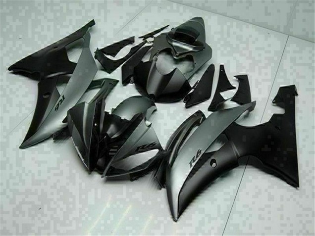 08-16 Grau Schwarz Yamaha YZF R6 Motorrad Verkleidungen 08-16 Grau Schwarz Yamaha YZF R6 Motorrad Verkleidungen