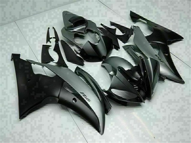 08-16 Grau Schwarz Yamaha YZF R6 Motorrad Verkleidungen 08-16 Grau Schwarz Yamaha YZF R6 Motorrad Verkleidungen