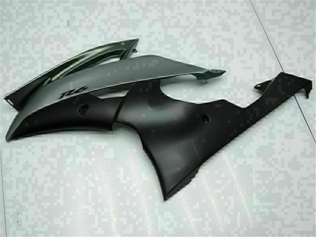 08-16 Grau Schwarz Yamaha YZF R6 Motorrad Verkleidungen 08-16 Grau Schwarz Yamaha YZF R6 Motorrad Verkleidungen