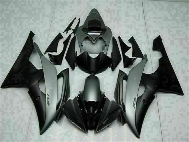 08-16 Grau Schwarz Yamaha YZF R6 Motorrad Verkleidungen 08-16 Grau Schwarz Yamaha YZF R6 Motorrad Verkleidungen
