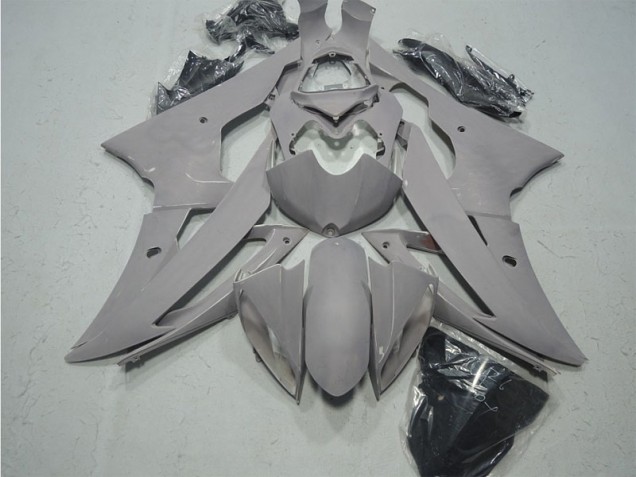 08-16 Grau Yamaha YZF R6 Motorrad Verkleidung