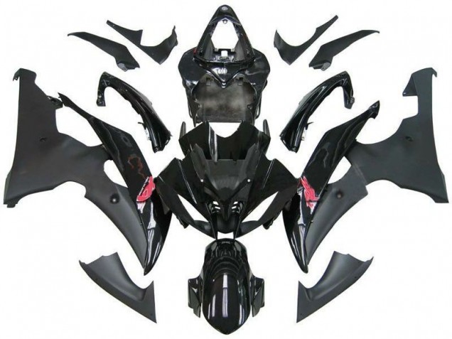 08-16 Kontrast Schwarz R6 Yamaha YZF R6 Motorrad Verkleidung 08-16 Kontrast Schwarz R6 Yamaha YZF R6 Motorrad Verkleidung