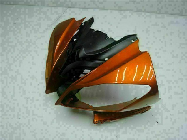 08-16 Orange Yamaha YZF R6 Motorrad Verkleidung