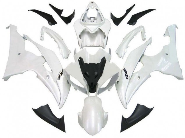 08-16 Perl Weiß R6 Yamaha YZF R6 Motorrad Verkleidung 08-16 Perl Weiß R6 Yamaha YZF R6 Motorrad Verkleidung