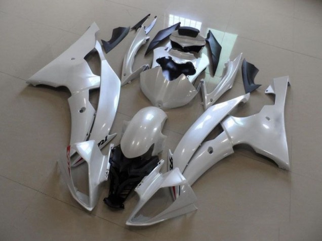 08-16 Perl weiß Yamaha YZF R6 Motorrad Verkleidungen 08-16 Perl weiß Yamaha YZF R6 Motorrad Verkleidungen