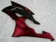 08-16 Rot Schwarz Yamaha YZF R6 Motorrad Vollverkleidung
