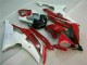 08-16 Rot Weiß Yamaha YZF R6 Motorrad Verkleidung 08-16 Rot Weiß Yamaha YZF R6 Motorrad Verkleidung