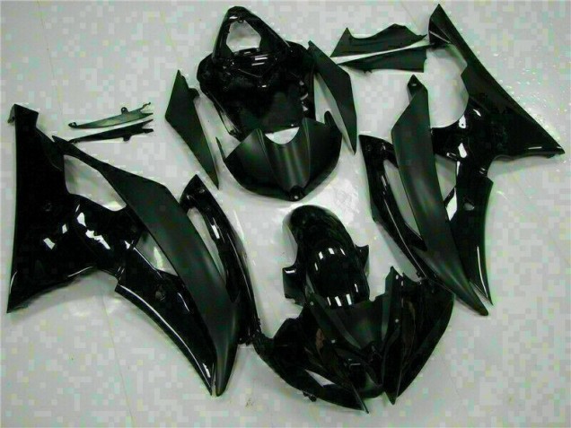 08-16 Schwarz Yamaha YZF R6 Motor Verkleidung
