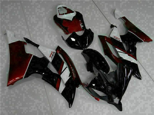 08-16 Schwarz Yamaha YZF R6 Motor Vollverkleidung 08-16 Schwarz Yamaha YZF R6 Motor Vollverkleidung