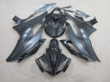 08-16 Schwarz Yamaha YZF R6 Motorrad Verkleidung