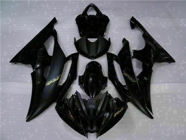 08-16 Schwarz Yamaha YZF R6 Motorrad Vollverkleidung & Plastik 08-16 Schwarz Yamaha YZF R6 Motorrad Vollverkleidung & Plastik
